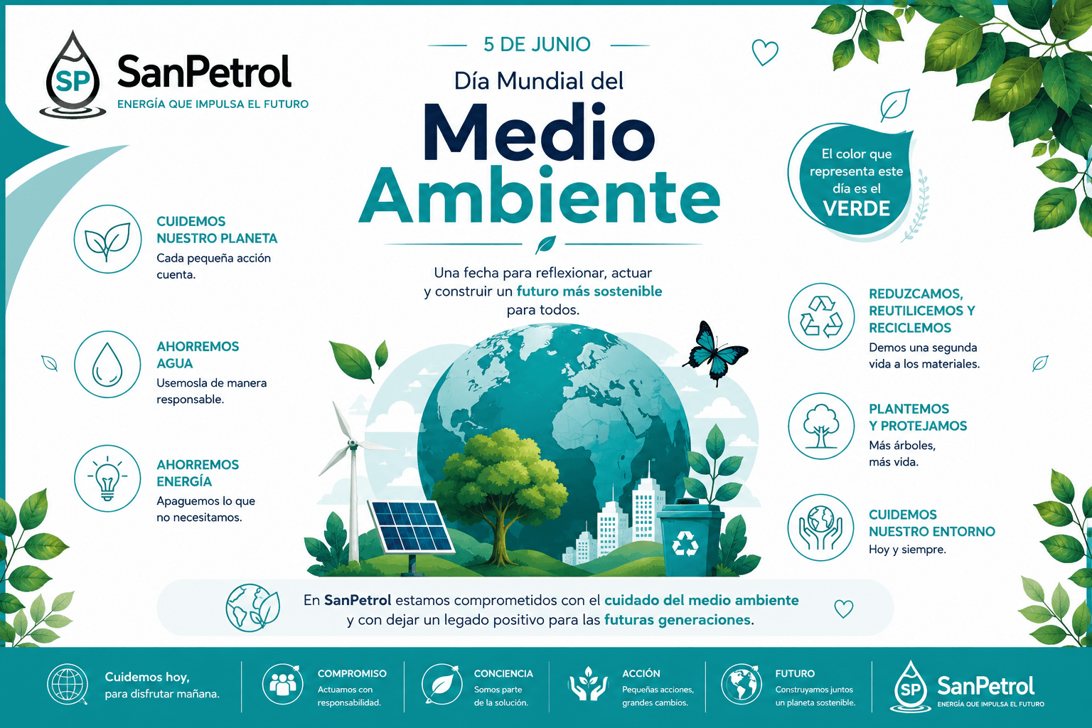 Día Mundial del Medio Ambiente: Construyendo un futuro más sostenible